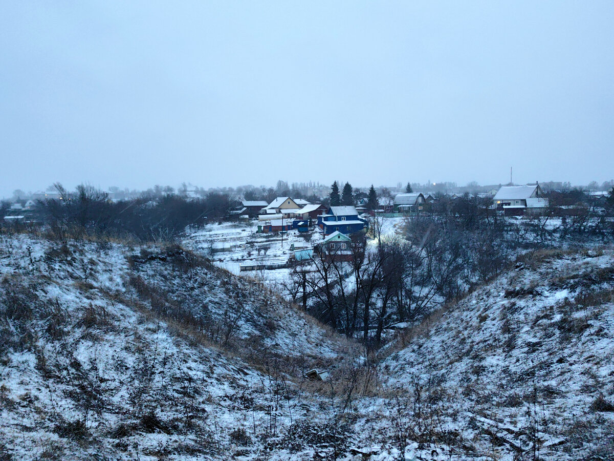 Частный сектор города Ртищево