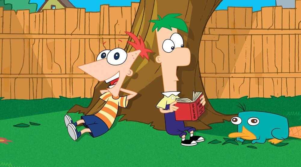     Кадр из мультсериала «Финес и Ферб» (2007-2015)