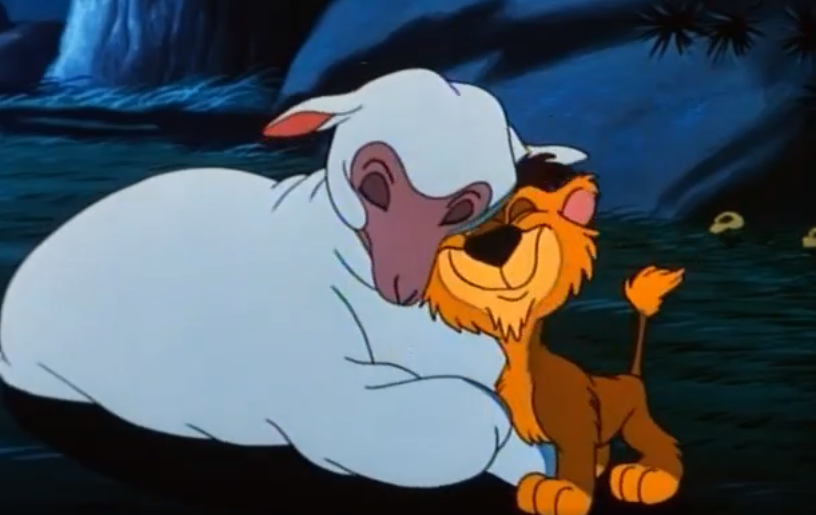 Львенок Ламберт: "Мамочка, я тебя нашёл!" Из видео на Одноклассниках