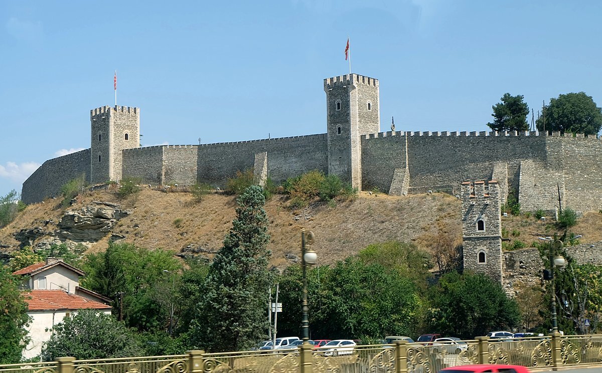 Крепость Скопье в центре города