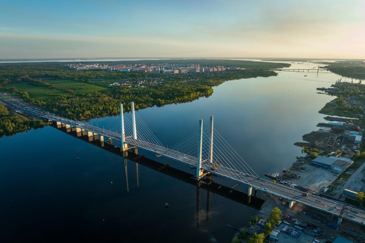Открытие моста в Череповце Архангельского