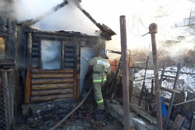    Пожар в хозяйственной постройке в городском округе Раменский © Сайт Главного управления МЧС России по Московской области