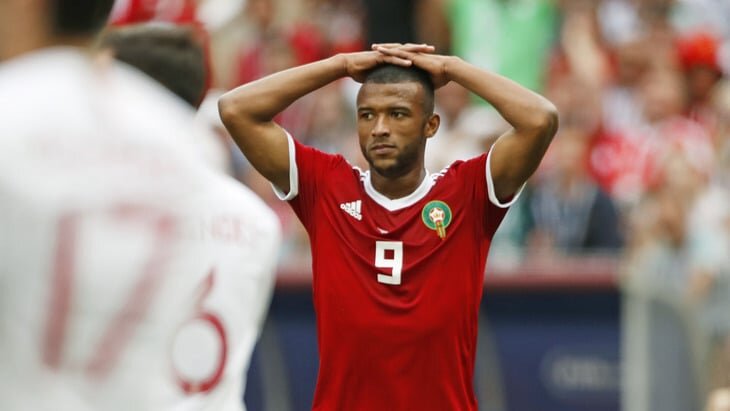 Нападающий турецкого "Хатайспора" Аюб Аль-Кааби. Источник фото: www.livesport.ru