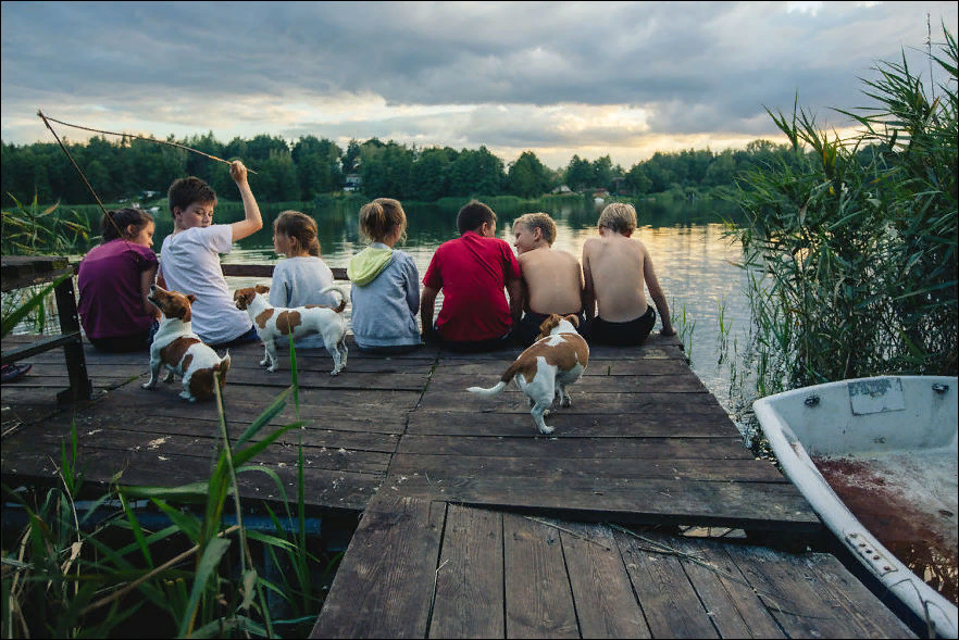 Каникулы в деревне картинки