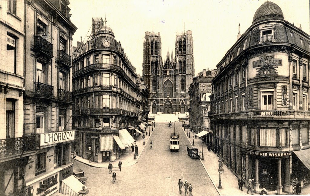 Брюссель в 19 веке. Фото из открытых источников интернет