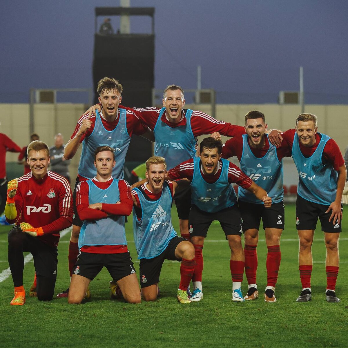 Футболисты "Локомотива". Фото - ФК "Локомотив".