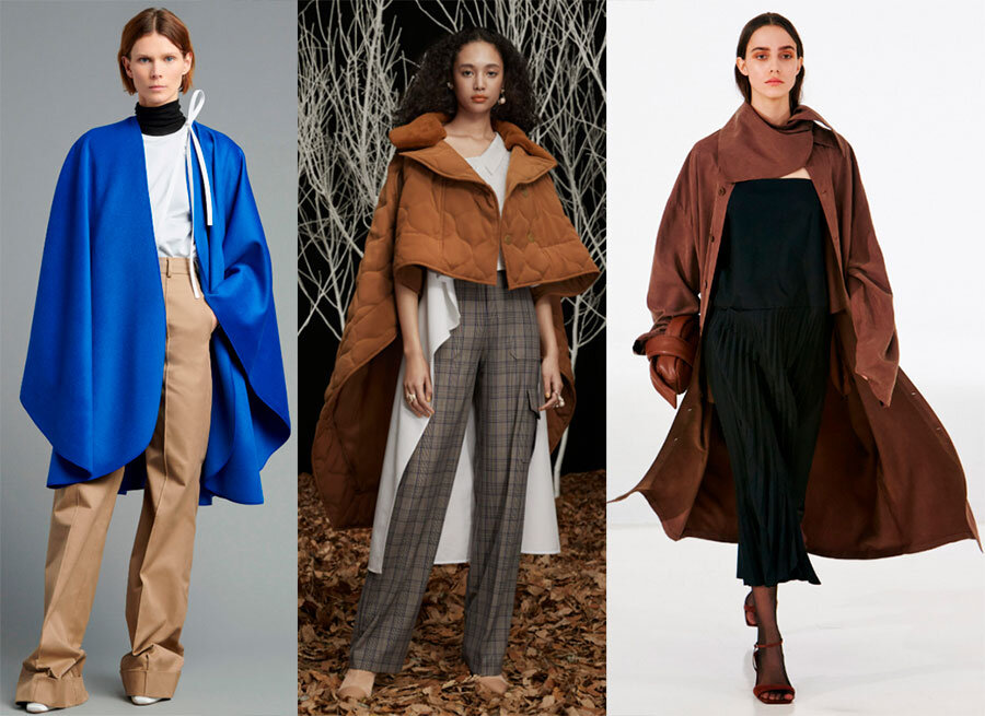 Накидки – это микротренд. Подходят для стилизации фотосессий, чтобы добавить в образ цвет, фактуру. На первый взгляд, накидка – неудобная вещь, но вспомните, что все супергерои носят накидки, чтобы выглядеть эффектно. 