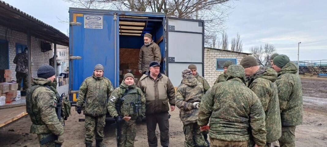 Гуманитарка для военных.