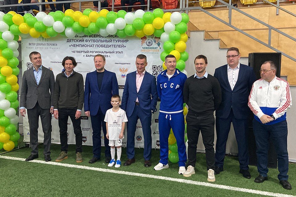     Турнир по футболу «Чемпионат Победителей» в Барнауле Анна СЕМИНА