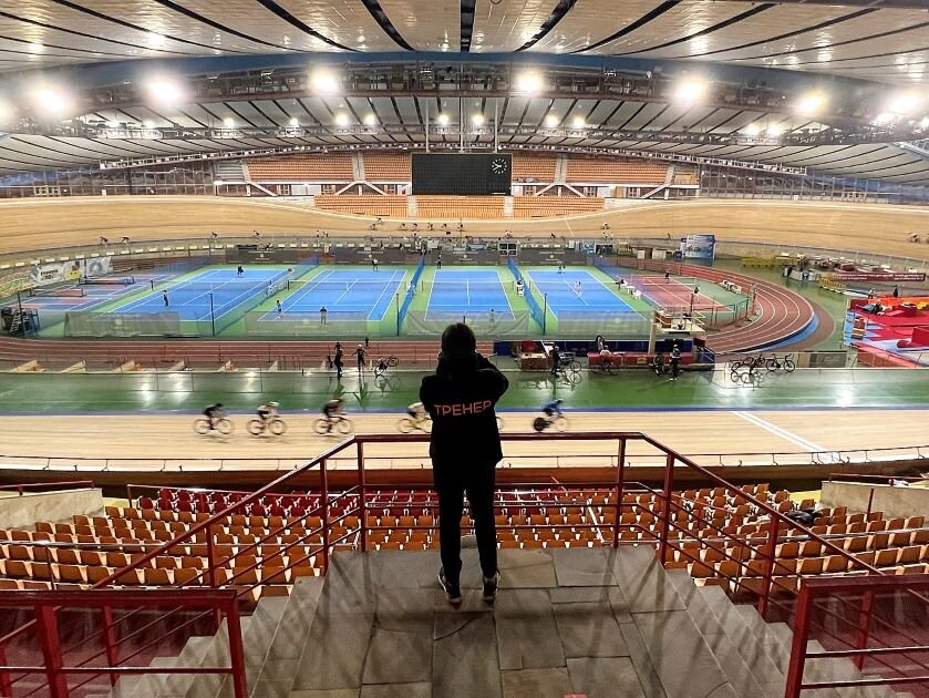 Манеж велотрека Крылатское