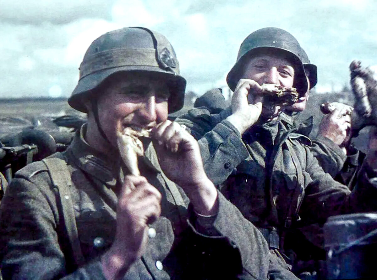 Солдаты вермахта лето 1941