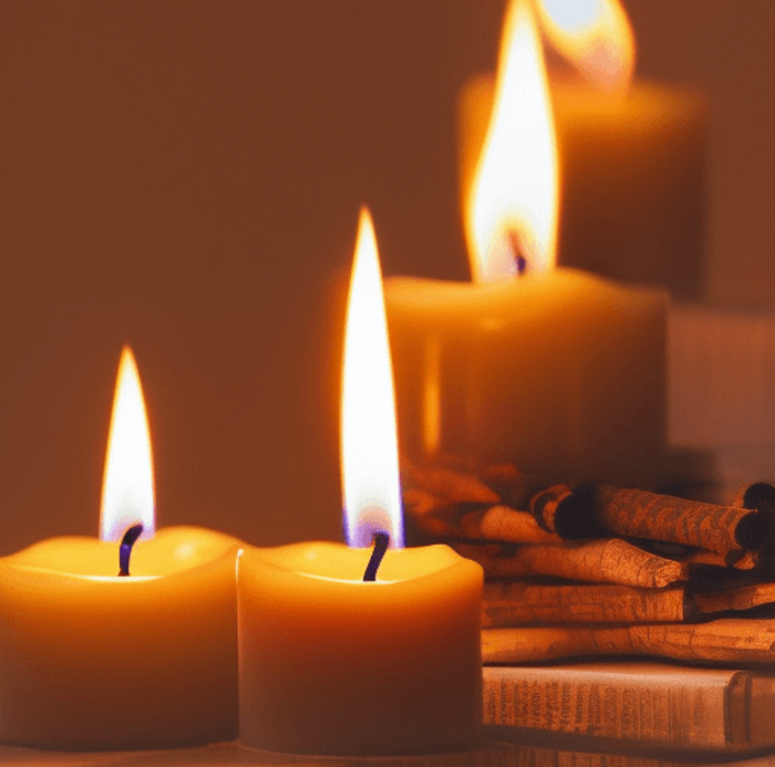 Свечи. Источник: beta.dreamstudio.ai