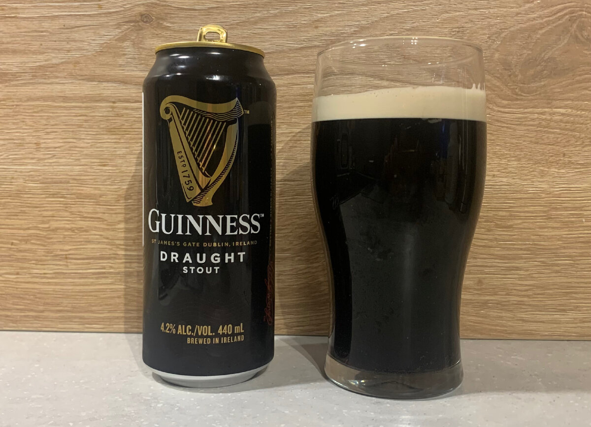 Пиво, которое многие пивные блогеры считают плохим и переоцененым: Guinness  Draught Stout | Мÿзлö, бÿхлö и кöтики | Дзен