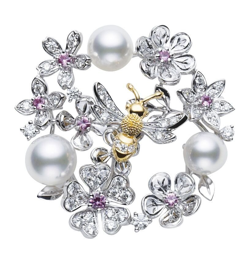 Брошь MIKIMOTO из коллекции Cherry Blossom