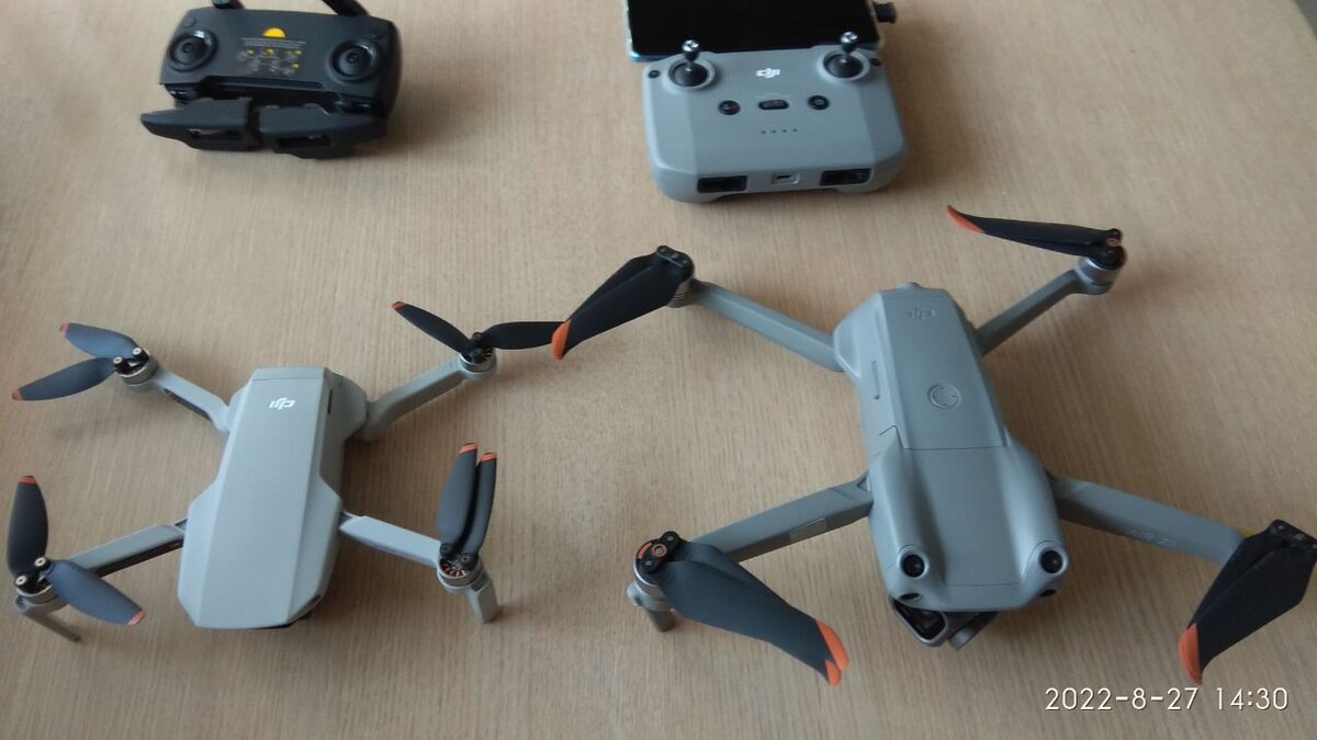 DJI MINI SE и AIR 2S