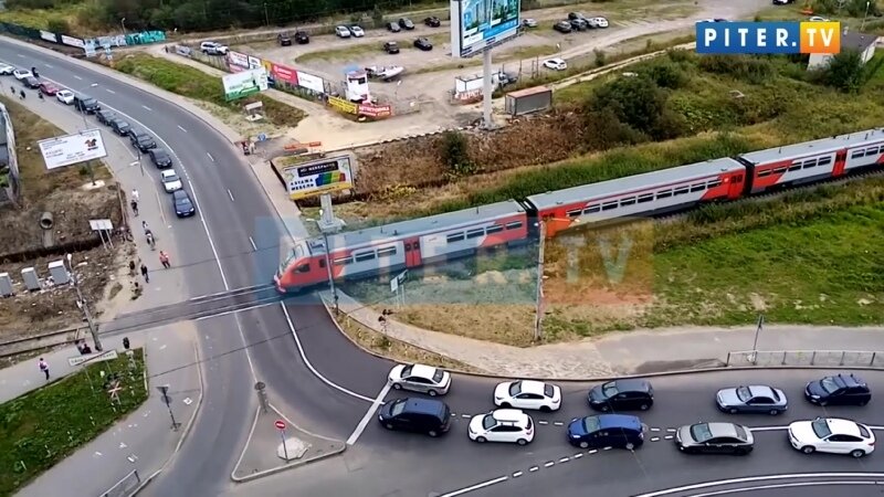 РА-2 в районе города Кудрово 