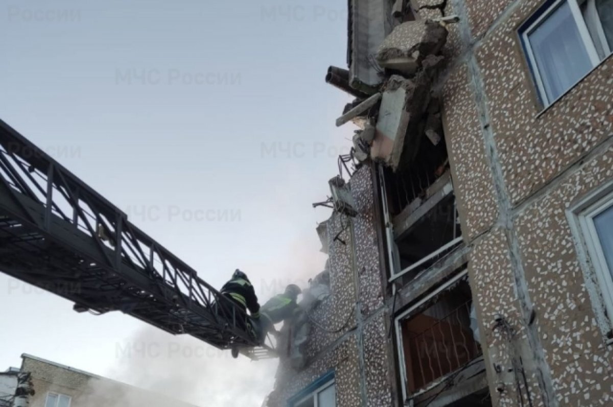    В разрушенном из-за газа доме в Ефремове восстановили три этажа