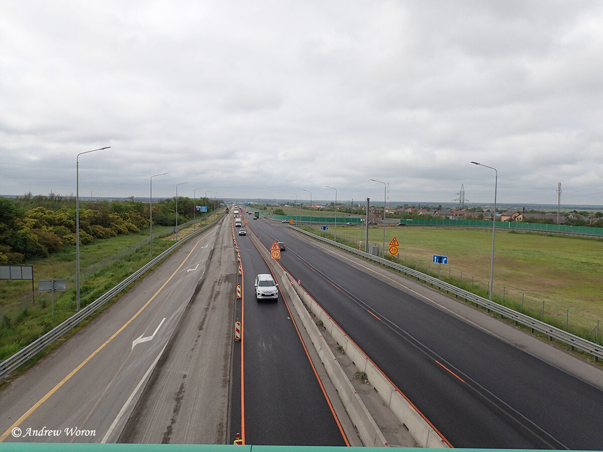 Трасса М-4 в районе села Самарское