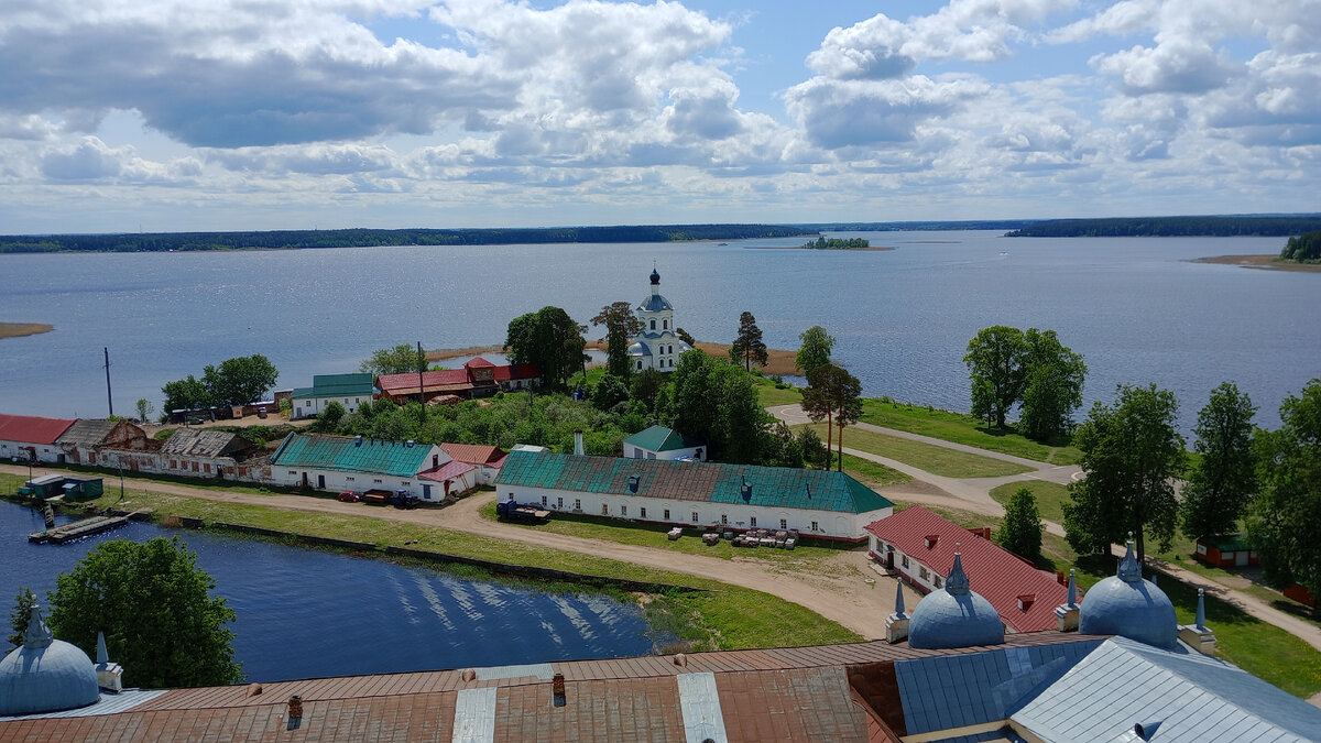 Храм на Селигере озеро Вселуг