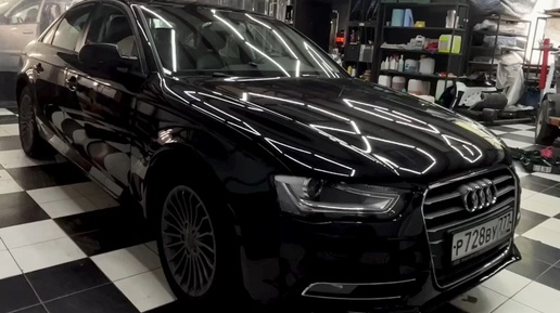 Территория Джип | Полировка и керамика Audi A4. Устранили царапнины на ...