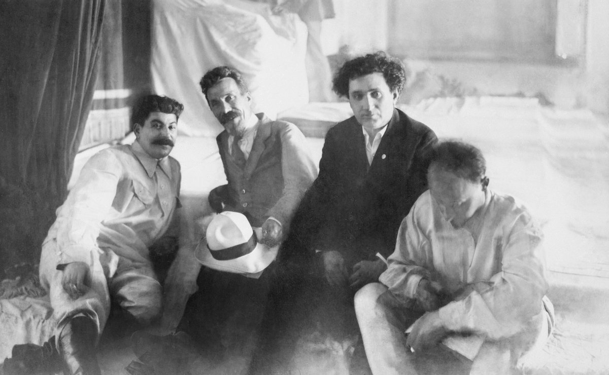 Сталин, Рыков, Зиновьев и Бухарин