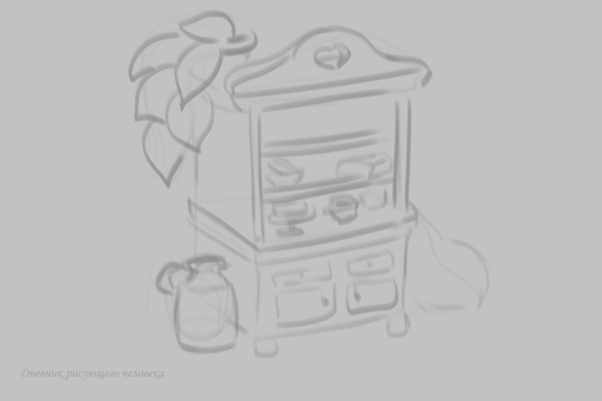 5 минут на набросок