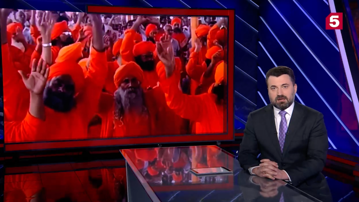 Репортаж Пятого канала