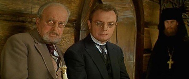 Кирилл Лавров в роли Ивана Карамазова. Сцена беседы со старцами