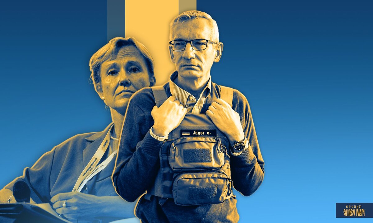    Анка Фельдхузен и Мартин Егер Иван Шилов (с) ИА Регнум