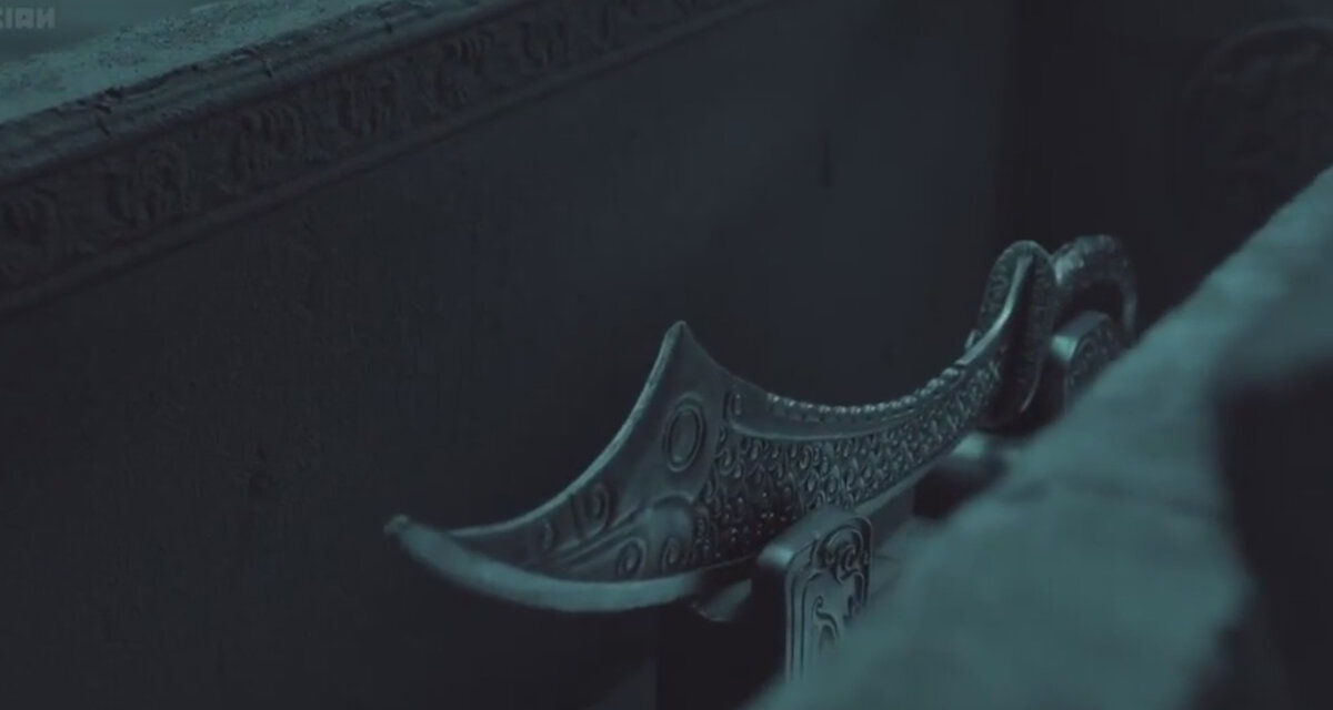 Кадр из дорамы "Душа в смятении" 