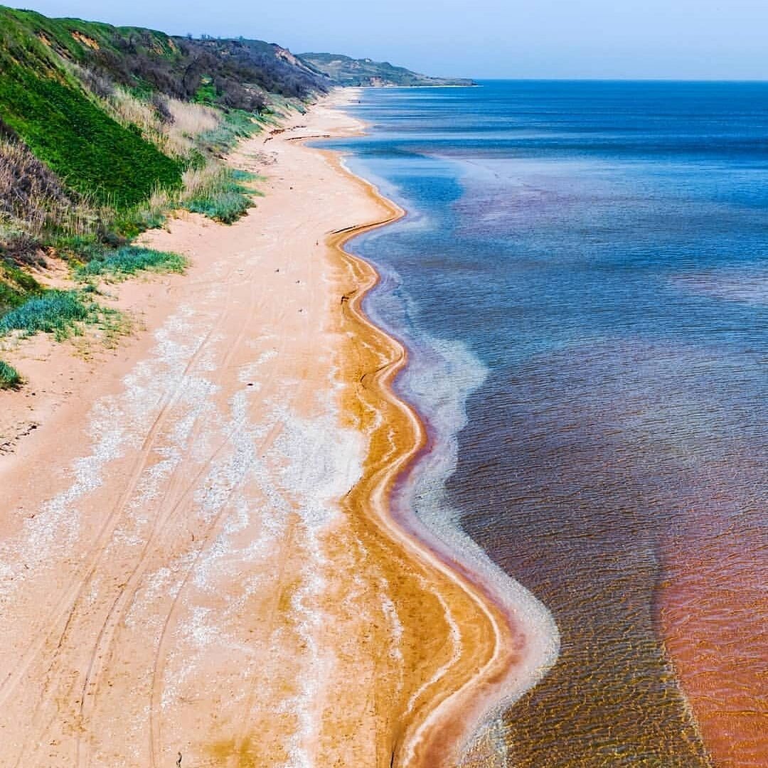 песочное азовское море