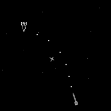 Геймплей видеоигры Spacewar!