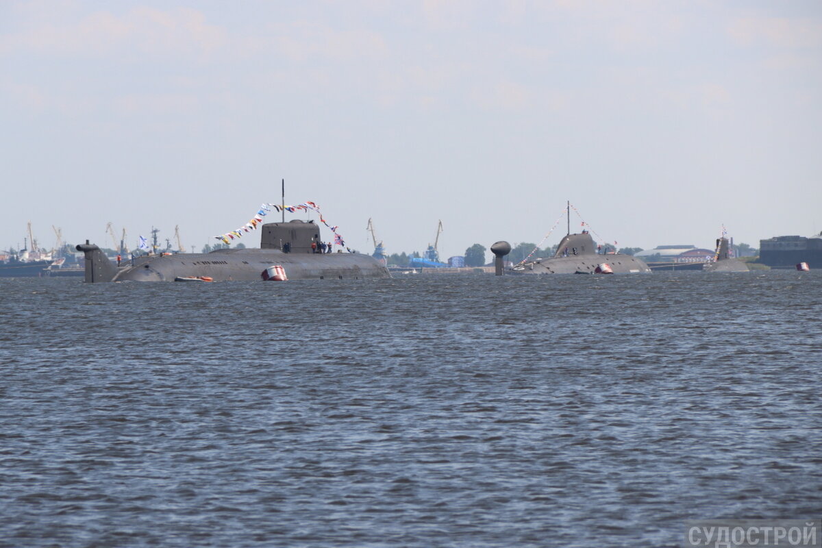 Подводные лодки "Орёл" и "Вепрь" / Фото: Судострой