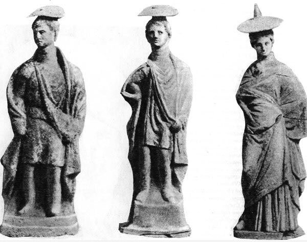 Древние греки использовали шляпы только в качестве зонта