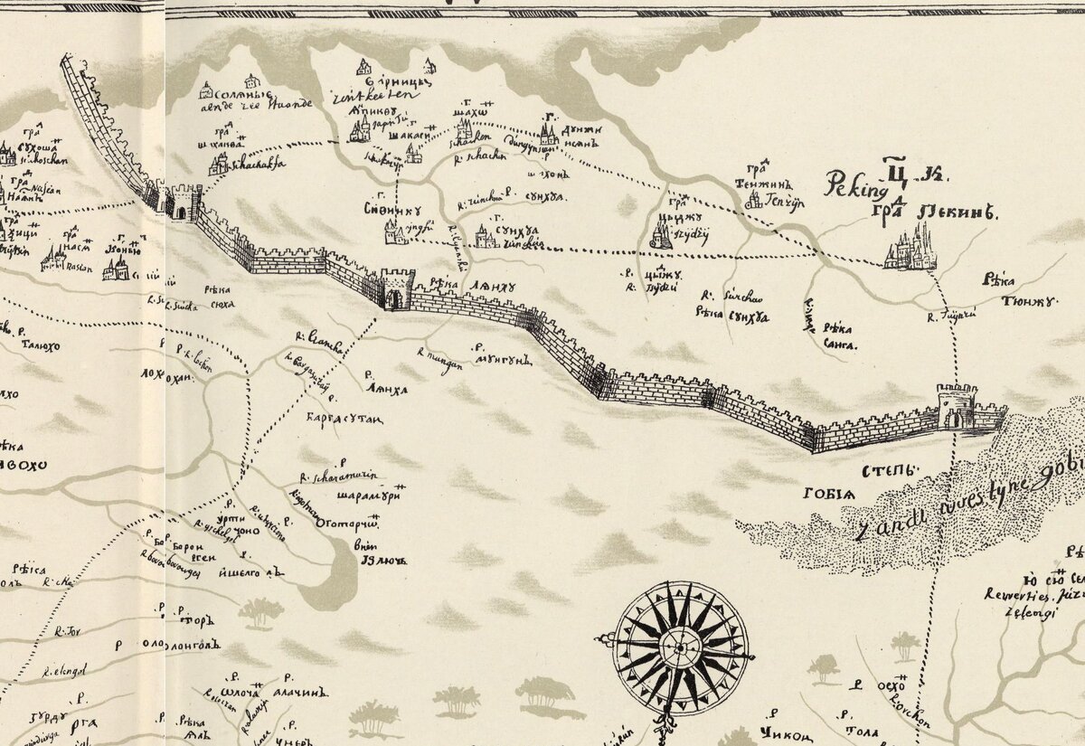 Китайская стена схема