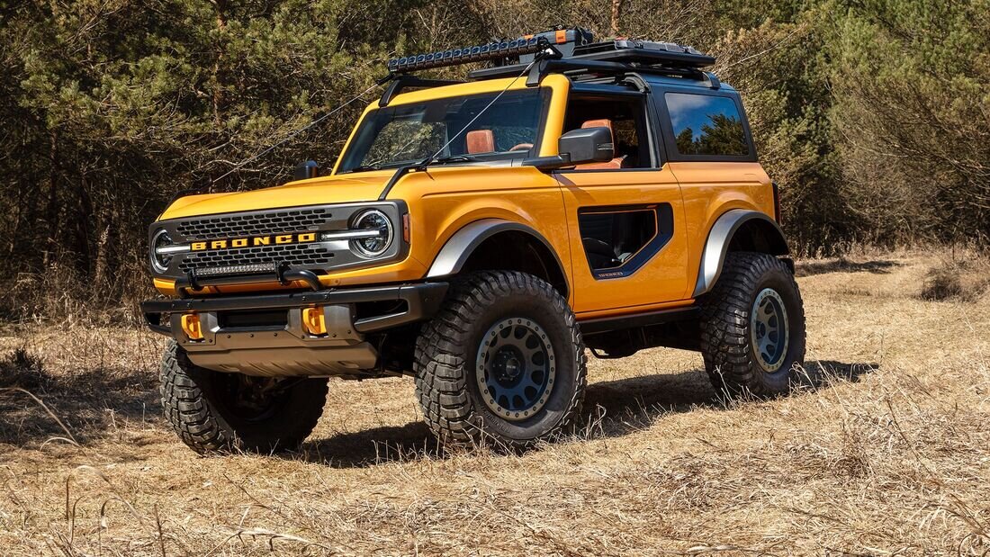 Ford Bronco: дверь с прозрачной вставкой это опция