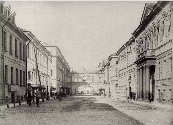 Фото главпочтамта  1787 г. Источник https://www.citywalls.ru/house4783.html 