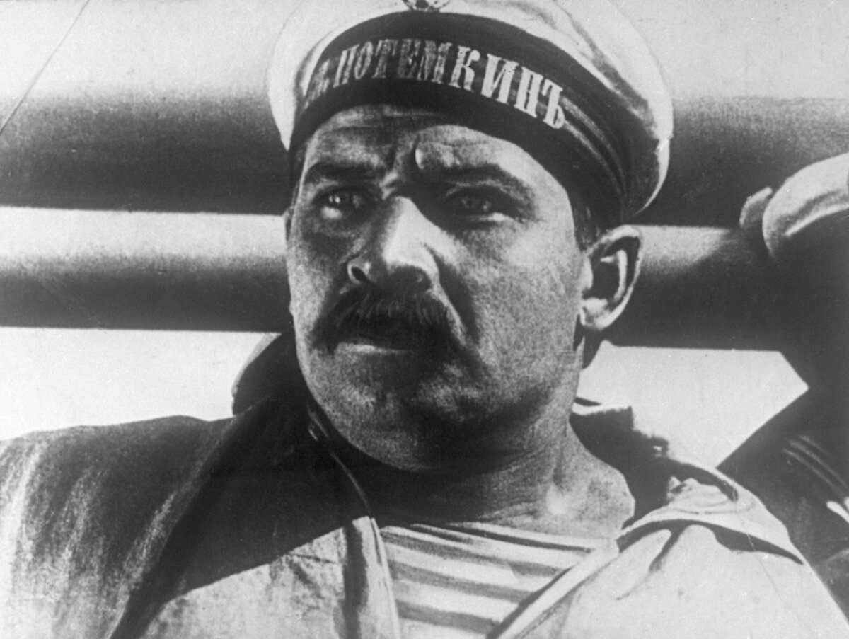 Кадр из фильма "Броненосец Потёмкин".