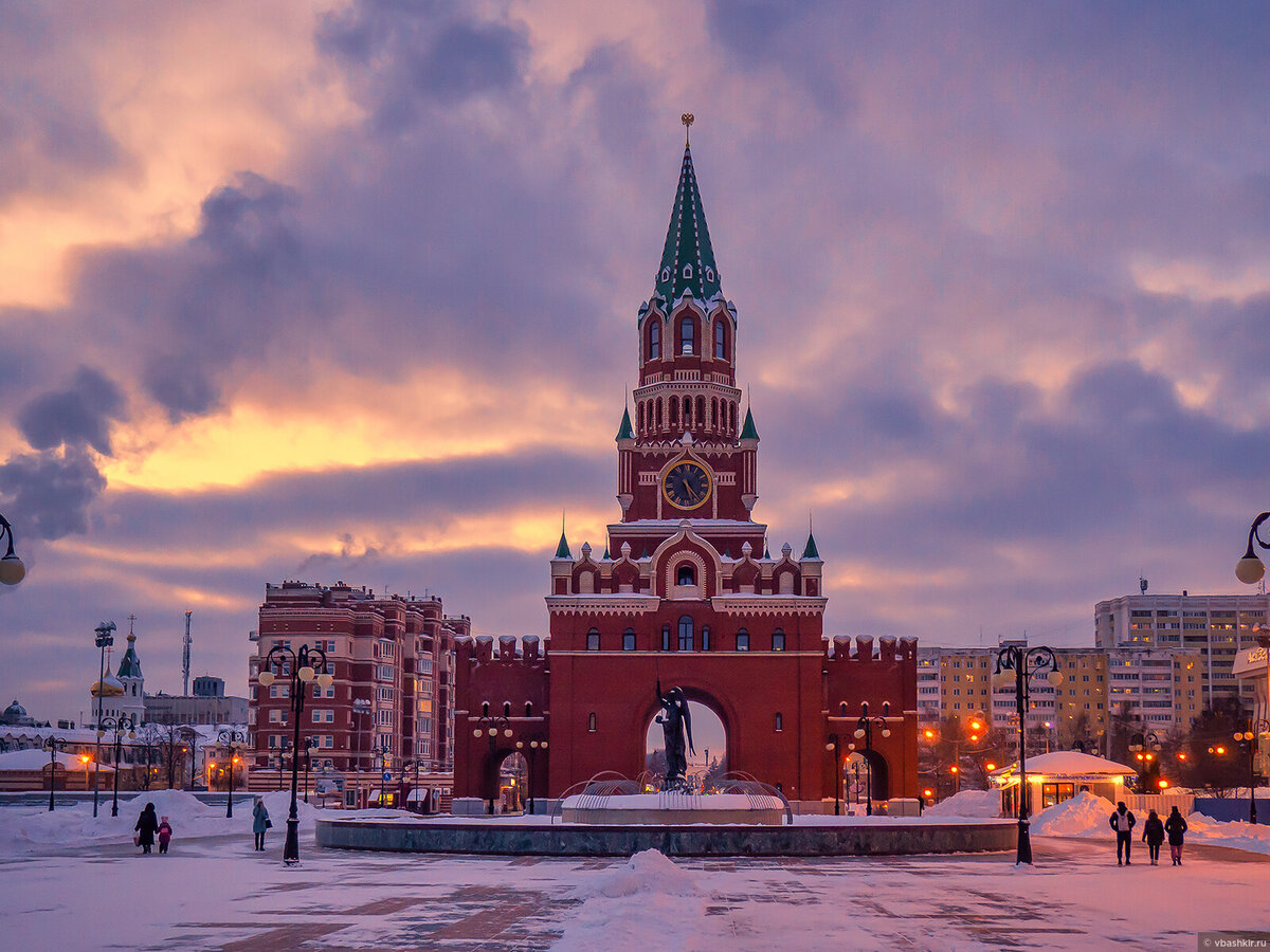 спасская башня йошкар ола