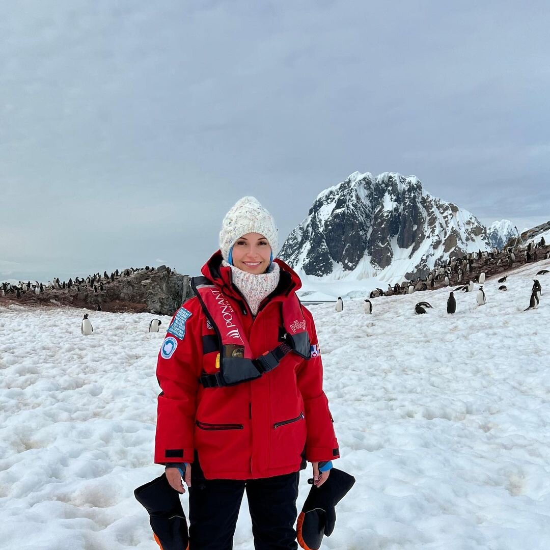 Ольга Орлова в Антарктиде. Источник фото: Инстаграм