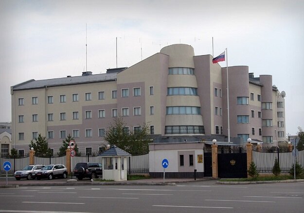 Здание посольства России в Казахстане