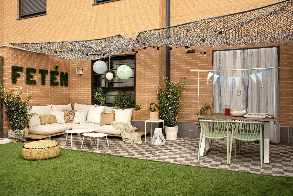 Проект террасы с плиткой Natucer