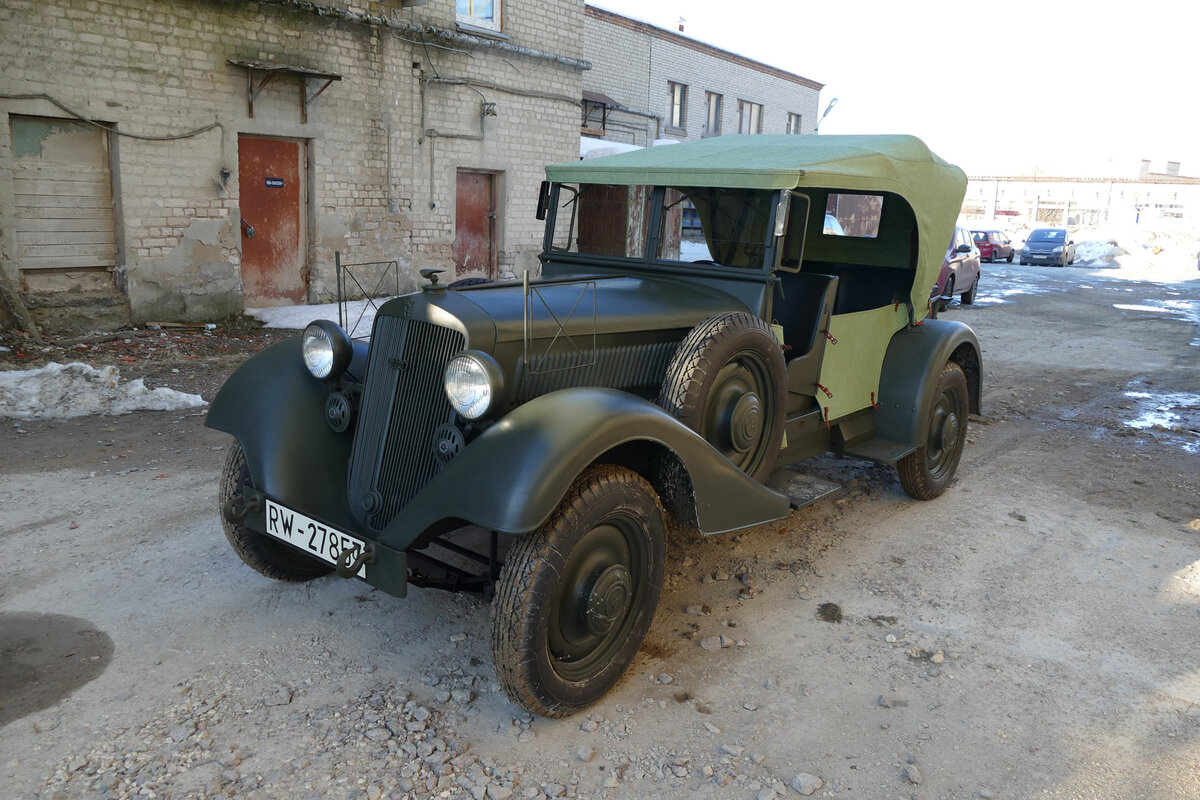 Horch 830 R стал первым массовым кюбельвагеном из Цвиккау.