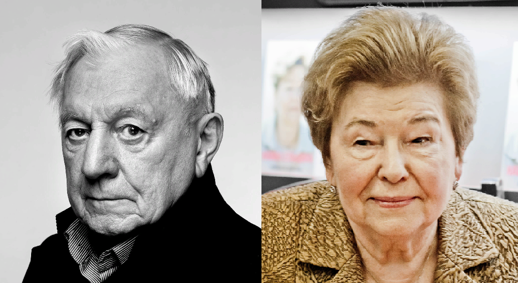 Георгий Штиль и Наина Ельцина