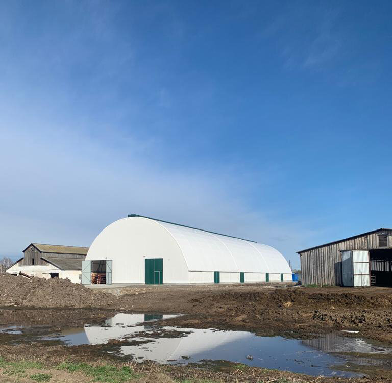 Ангар для КРС "Байны" от ТЕНТМАКС