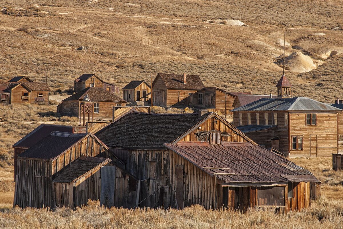 Bodie город призрак