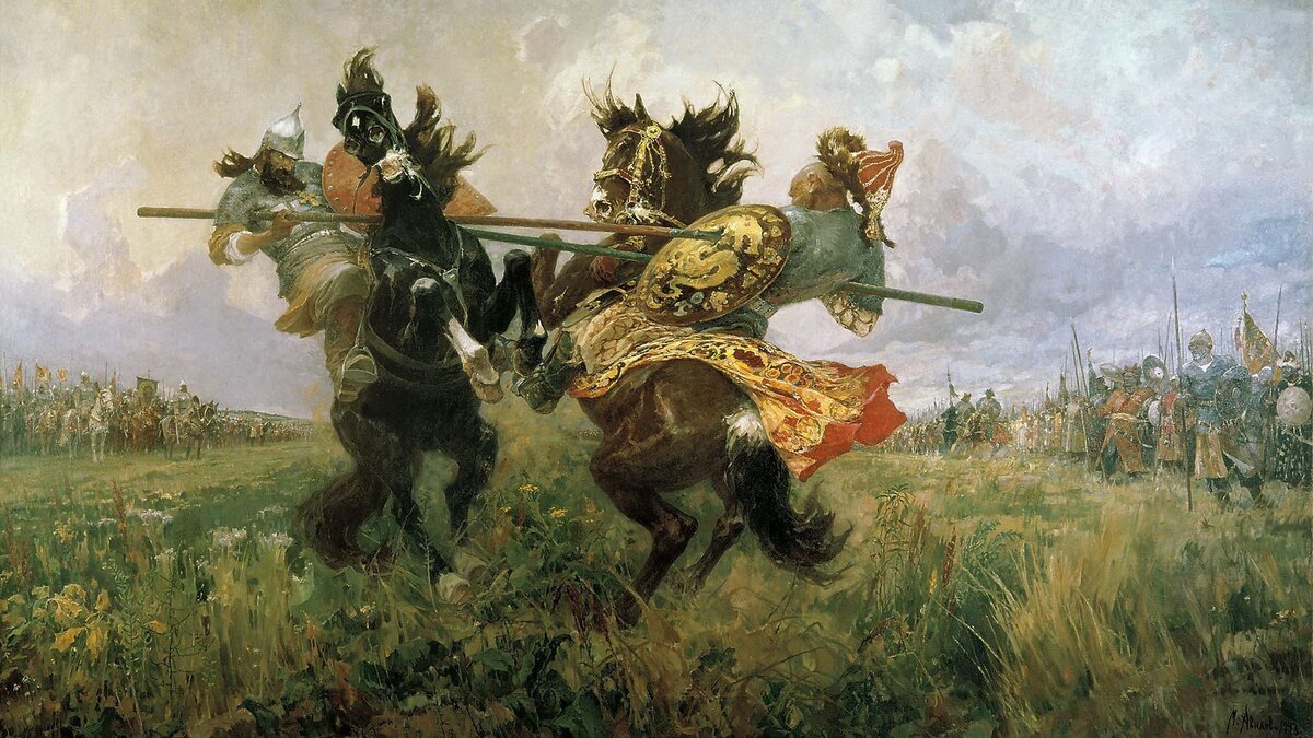 Авилов М.И., Битва Пересвета с Кочубеем, 1943