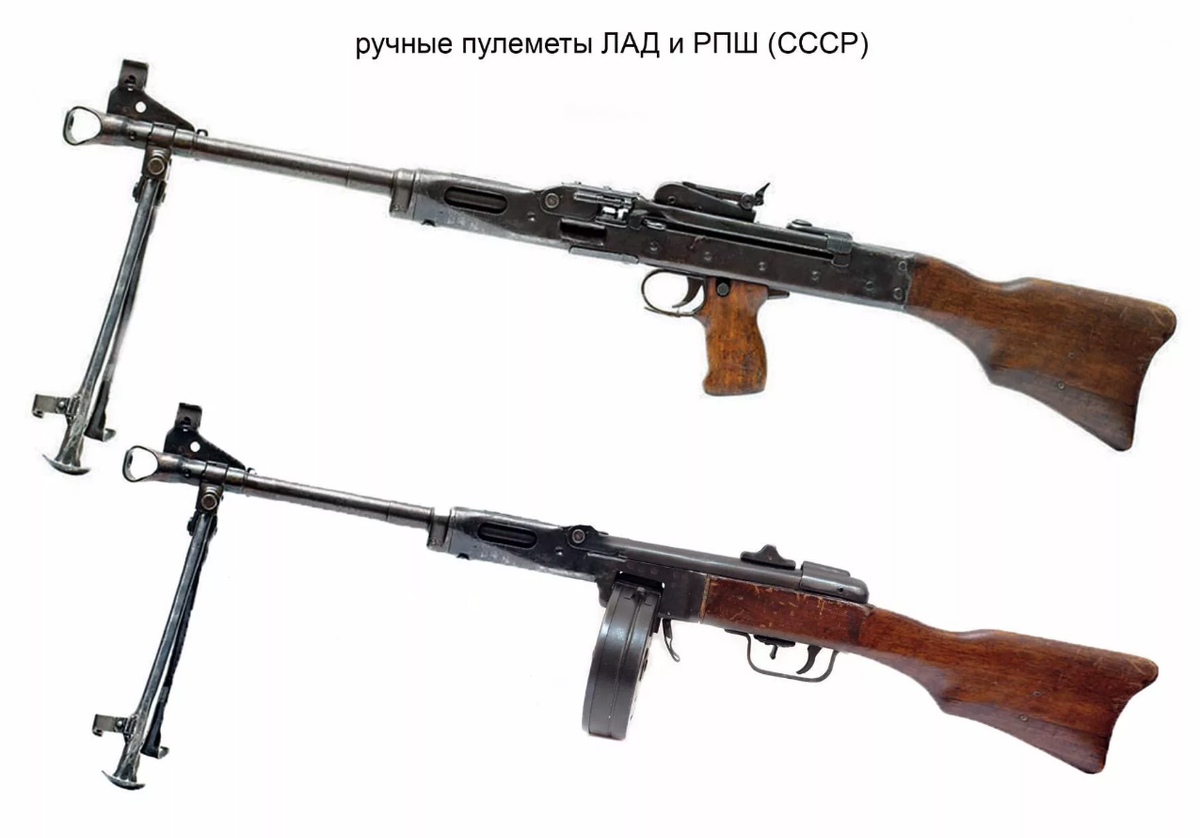 Экспериментальный лёгкий пулемёт ЛАД под пистолетный патрон.(Дзен ...