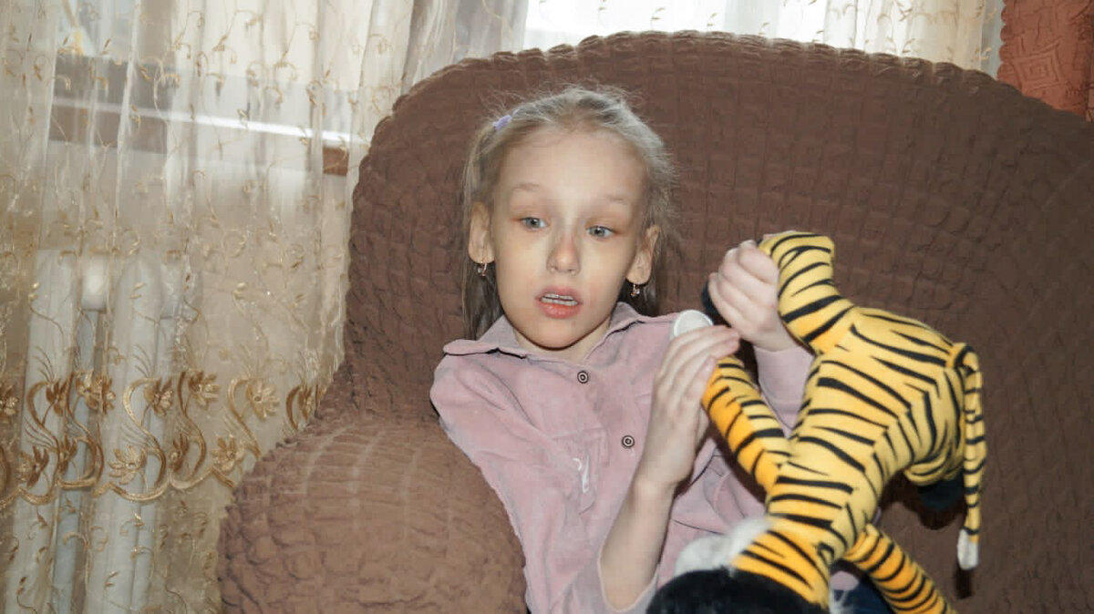 Ангелина Колодан, подопечная фонда "Алёша"