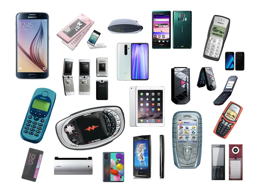 Эволюция мобильных телефонов
